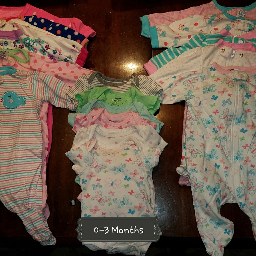 0-3 Month Clothing Lot